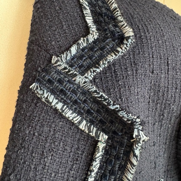 Talbots Navy Blazer with Gold Buttons - Picture 6 of 9